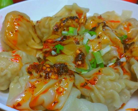 Wonton with Chili Sauce                      红油抄手